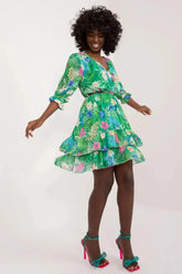 Italy Moda Mini-Length Daydress for Everyday Wear  Adomoo